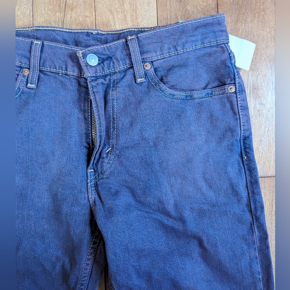 Dark Blue Denim Straight Leg Pants - Levi's - Picture 3 of 6